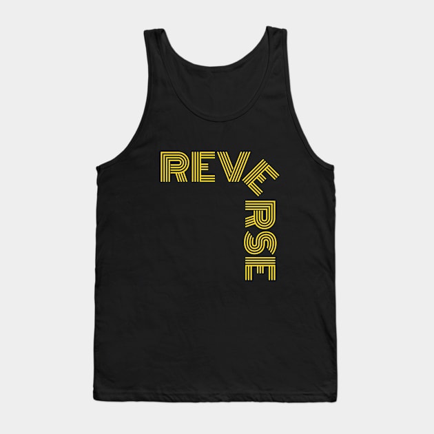 reverse Tank Top by Leap Arts